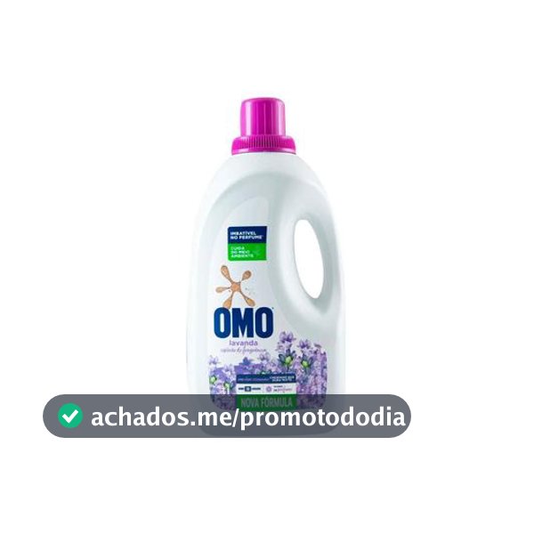 Sabão Líquido Omo Lavagem Perfeita Lavanda 3L - Sabão Líquido