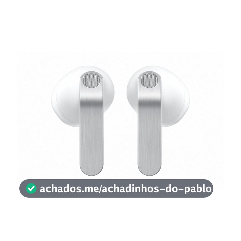 Fone de Ouvido Bluetooth Samsung Galaxy Buds 4 com Microfone Integrado Esportivo Intra-auricular True Wireless Branco - Galaxy Buds - Magazine Duduocha