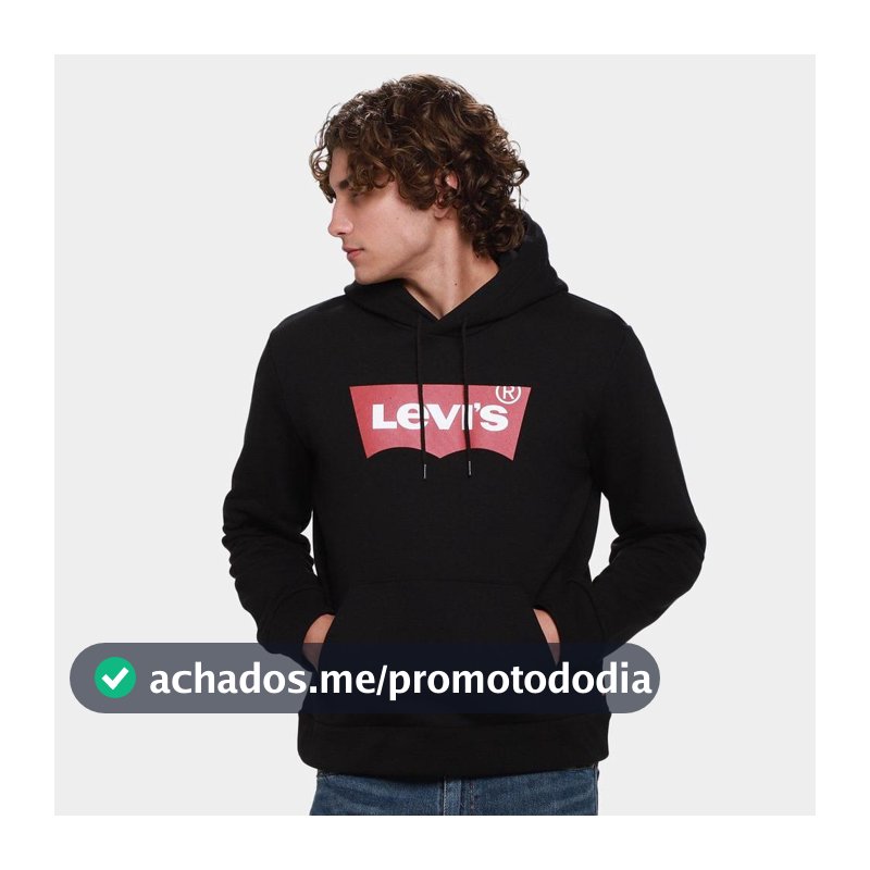 Moletom Com Capuz Levi's T3 Graphic Masculino