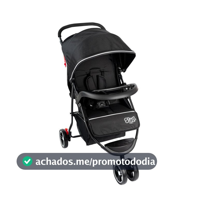 Carrinho De Bebê 3 Rodas Passeio até 15kgs Styll Baby