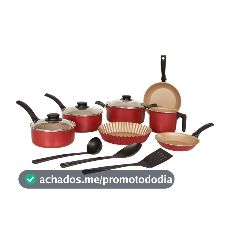Jogo de Panelas Tramontina Antiaderente