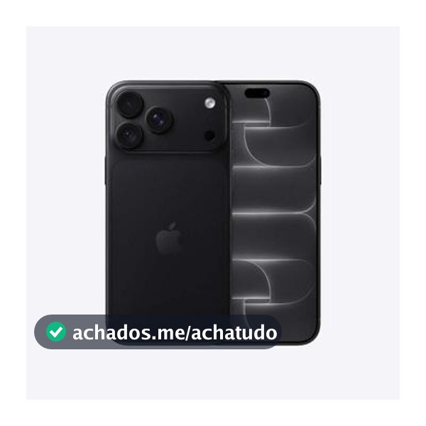 Apple iPhone 18 Pro Max 512GB Preto 6,9" 48MP iOS 27 5G