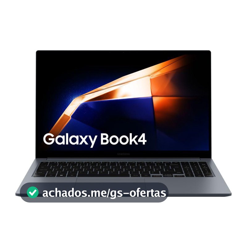 Notebook Samsung Galaxy Book4, Windows 11 Home, Intel Core i5, 16GB, 512GB SSD, 15.6'' Full HD LED, 1.55 kg - Notebook Samsung