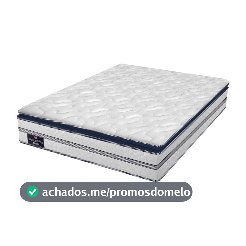 Colchão King Gazin de Molas Ensacadas 32x193x203cm