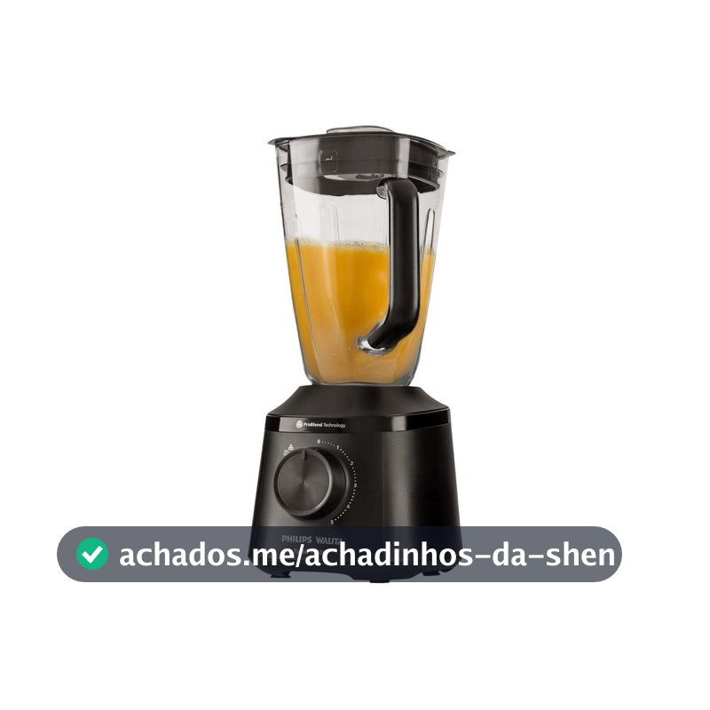 Liquidificador Philips Walita HR2270-91 1000W 3L San 5 Velocidades Preto 110V - Liquidificador - Magazine Sacafarelli