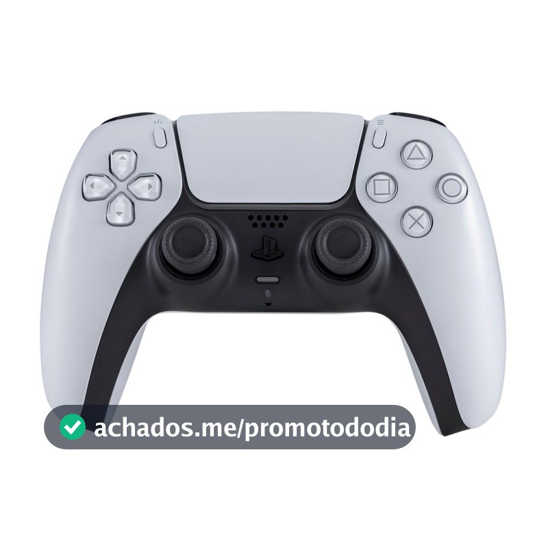 Controle sem Fio DualSense PS5 Sony PlayStation Branco