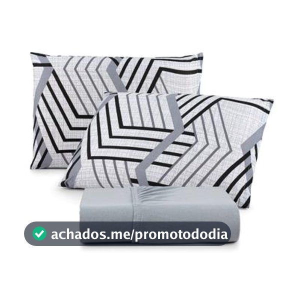 Jogo de Lençol Casal Queen Malha 100% Algodão 03 Peças Com Elástico