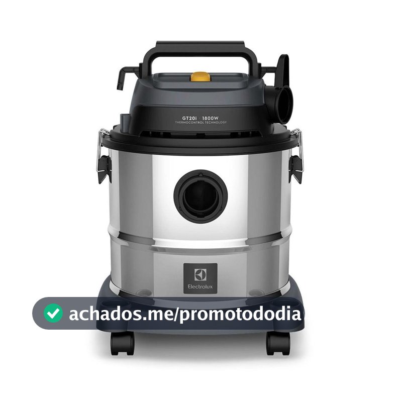 Aspirador De PÓ E ÁGua Electrolux Gt20i Com Thermocontrol 1800w 20l 110v Inox