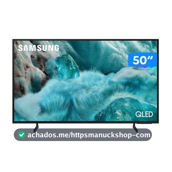 Smart TV 50" Samsung Ultra 4K QLED QN50Q7FAAGXZD Tizen Q4 AI 3 HDMI