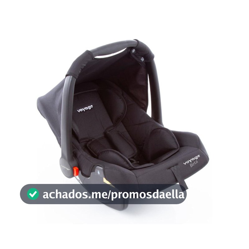 Bebê Conforto para Carro Beta Voyage 0 a 13kg Preto - Bebê Conforto - Magazine Queropromolulu