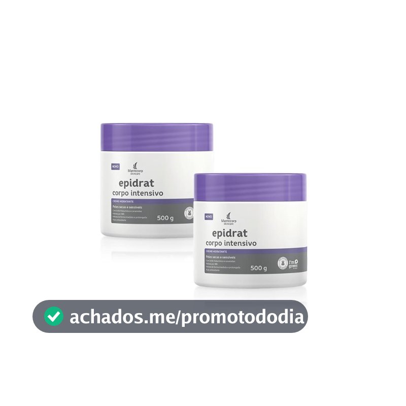 Kit c/ 2 Epidrat Corpo Intensivo - pote 500g
