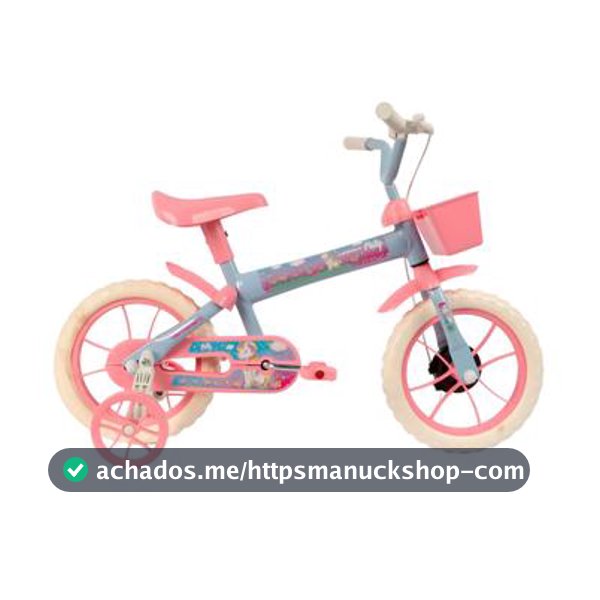 Bicicleta Infantil Aro 12 Verden Paty Menina 3-5 Anos -