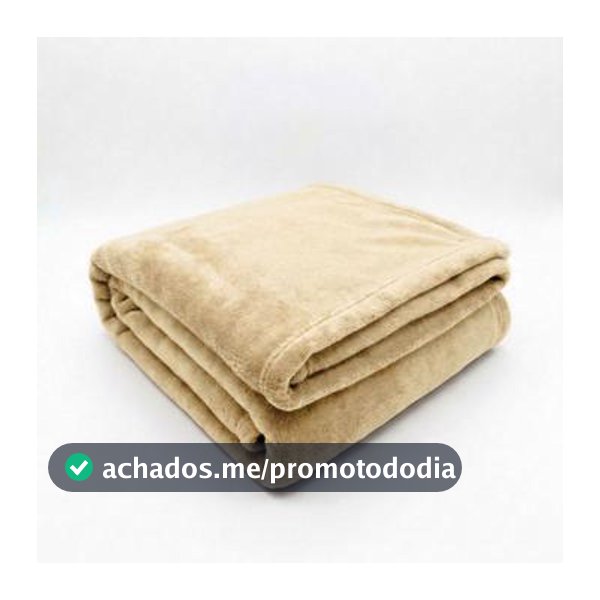 Mantinha Cobertor Soft Casal Ultra Macio Luxo Aconchego 2,00m x 1,80m 01 Peça