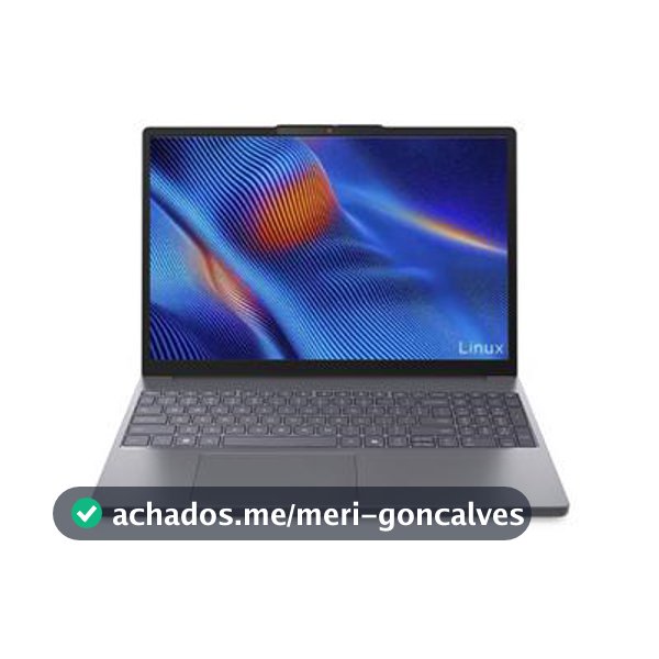 Notebook Lenovo IdeaPad Slim 3 15IRU10 Intel Core 3 100U 8GB 256GB SSD Linux 15.3" - 83NUS00000 Luna Grey