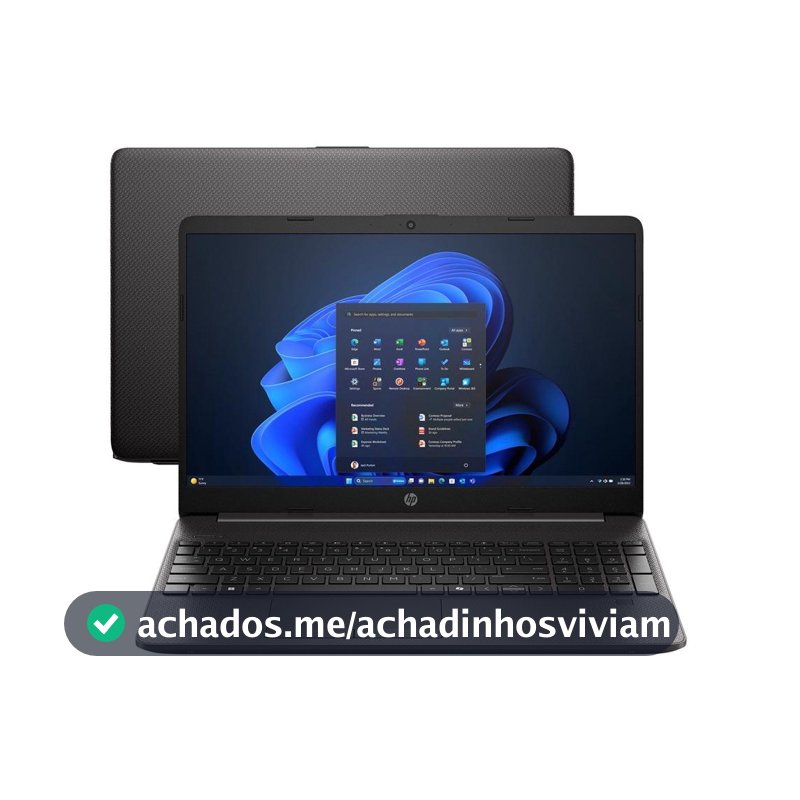 Notebook HP 256R G9 Intel Core i3 1315U 8GB 256GB 15,6” Windows 11 Intel UHD Graphics BQ9K8AT#AK