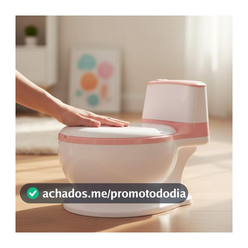 Troninho Infantil Privadinha Penico Com Som até 30Kg - Brinq Baby - Troninho e Penico - Magazine Eieutil