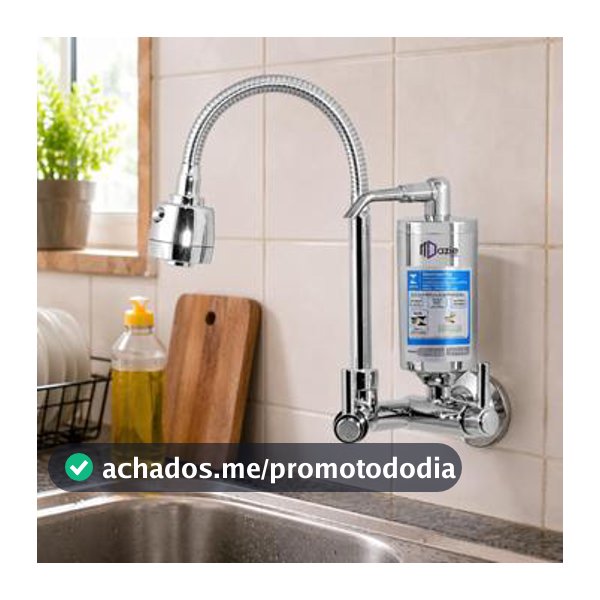 Torneira Com Filtro Cozinha Parede Gourmet Bica Móvel Flexível Cromada