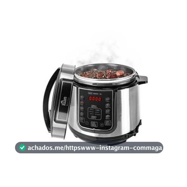 Panela de Pressão Elétrica Kian 5L Inox PPE101 127V