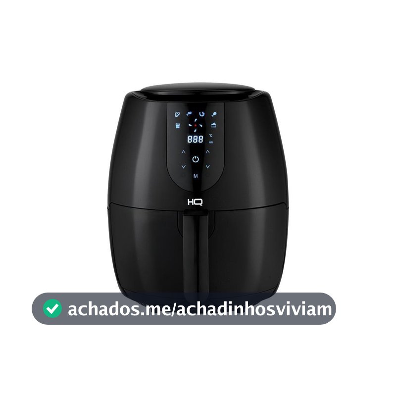 Fritadeira Sem Óleo AirFryer HQ 5 litros Digital Preto HQ-AF5LDP2 220V