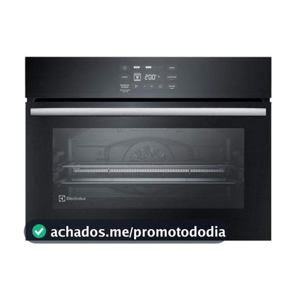 Forno Elétrico de Embutir Electrolux Multifuncional 50L Preto Experience OE5EA