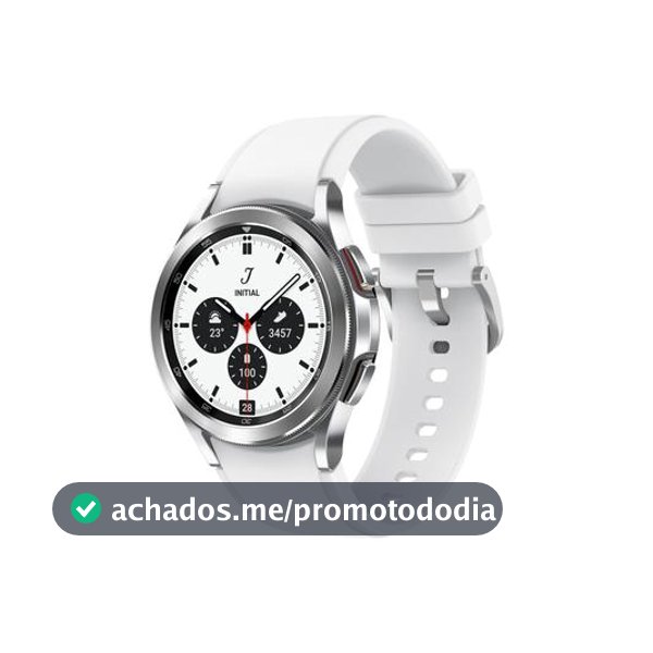 Smartwatch Samsung Galaxy Watch4 Classic LTE 42mm Prata 16GB