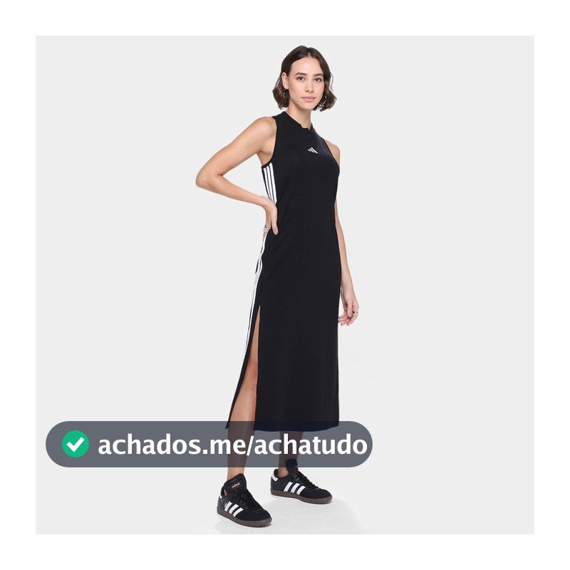 Vestido Adidas 3 Stripes Feminina