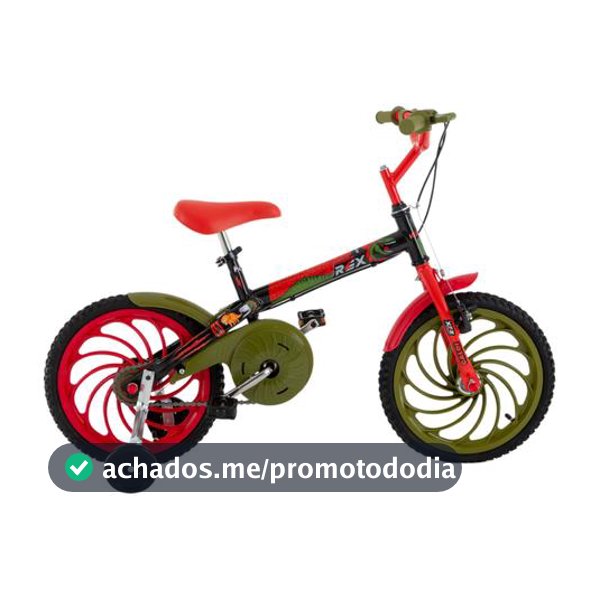 Bicicleta 16" Caloi Power Rex Freio V-Brake