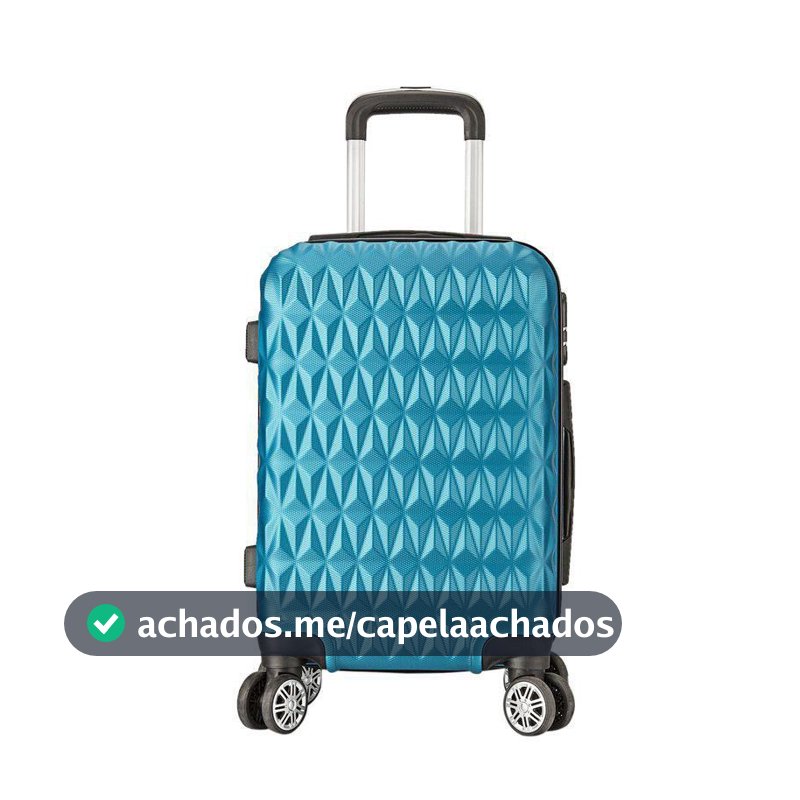 Mala de Viagem Média Ac74 65x42x26 Em Abs C/ Rodinhas 360º Rosa Ouro - EAGLE - Mala Avulsa - Magazine Moniqueglima