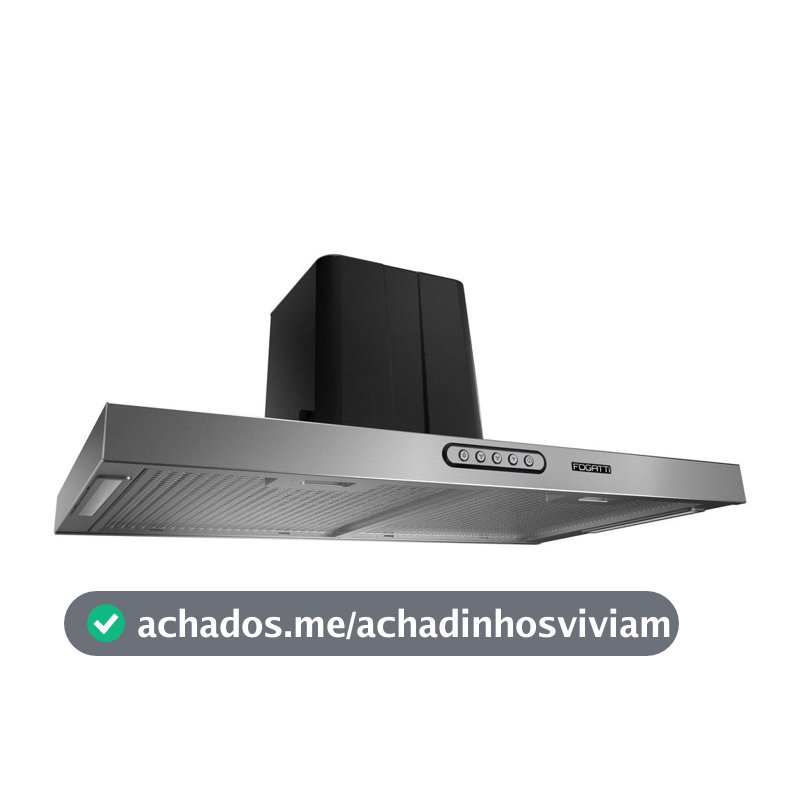 Depurador de Ar Fogatti Compact 90cm Inox -