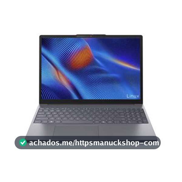 Notebook Lenovo IdeaPad Slim 3 15IRU10 Intel Core 3 100U 8GB 256GB SSD Linux 15.3" - 83NUS00000 Luna Grey