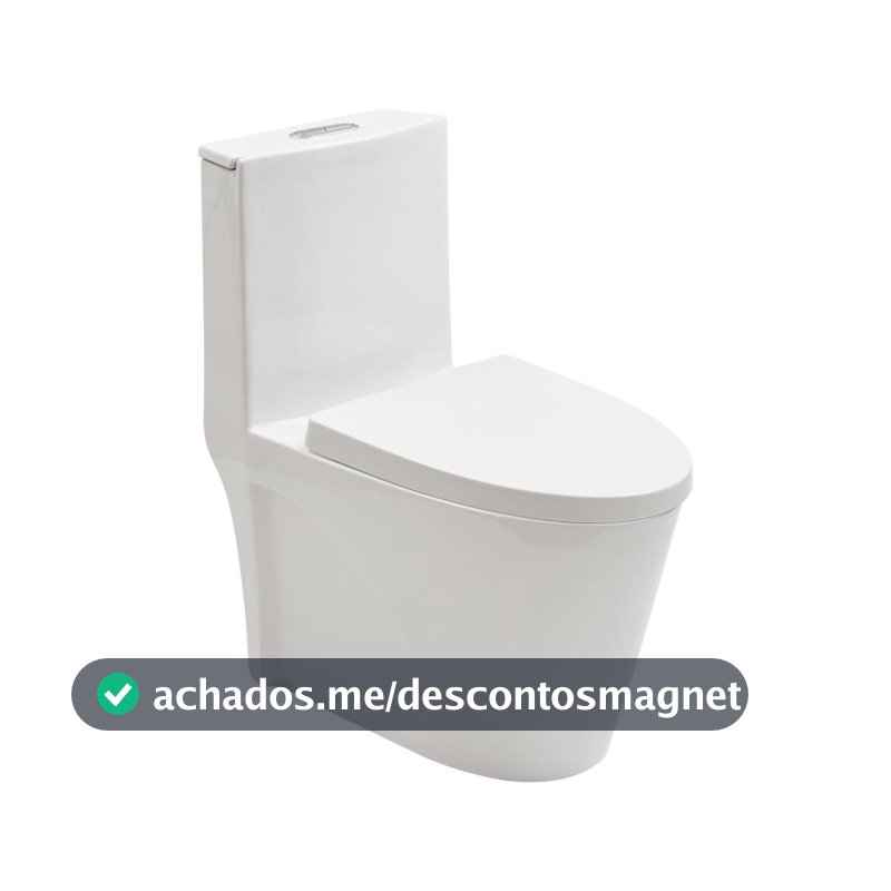 Vaso Sanitário Monobloco Painita Pingoo.casa - Branco