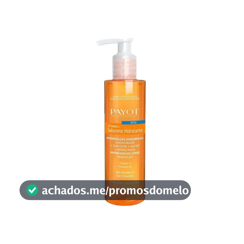 Payot Vitamina C Sabonete Líquido Detox 220ml