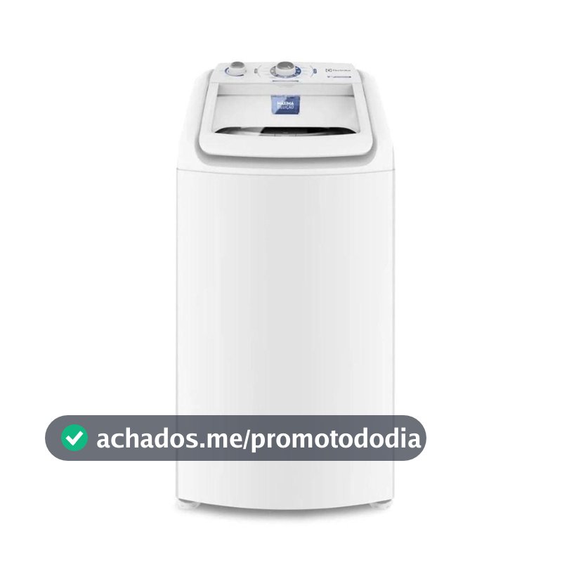 Lavadora de Roupas Electrolux 9kg 10 Programas de Lavagem Branco Efficient Care LED09