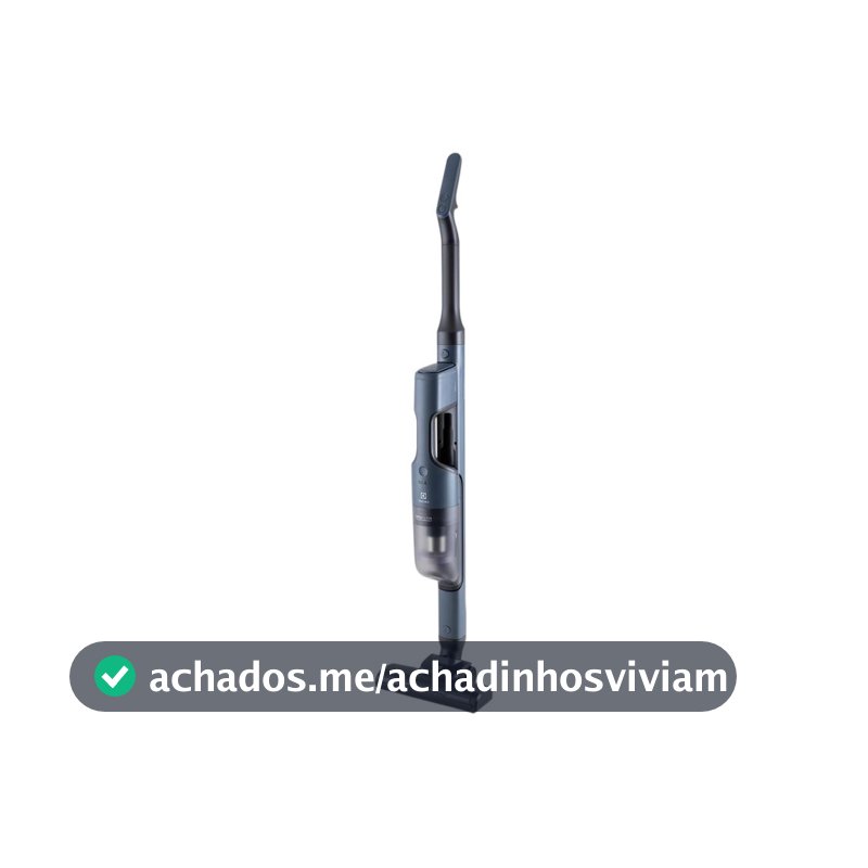 Aspirador de Pó 2 em 1 Electrolux sem Fio a Bateria com Filtro HEPA 90W Efficient ERG019