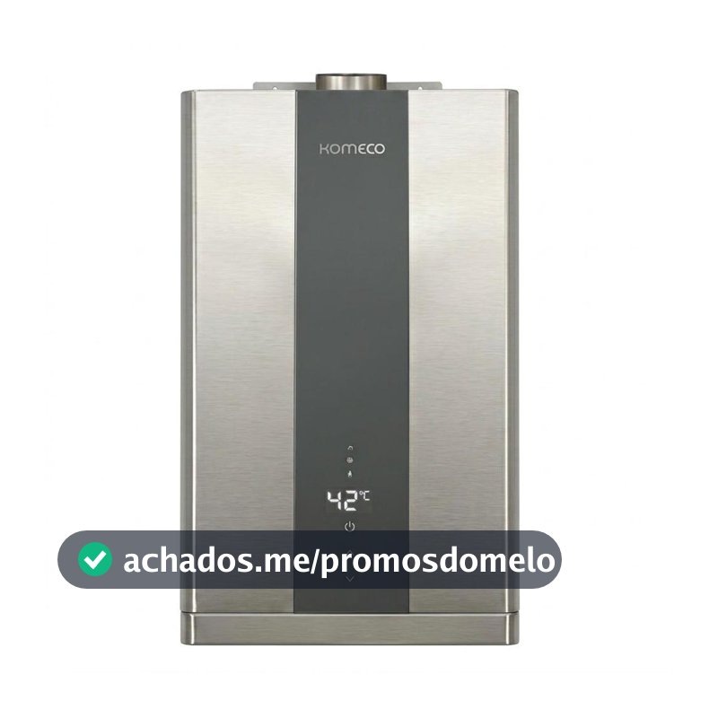 Aquecedor de Água A Gás Komeco 26 Litros Ko 26di Digital Glp Inox Prata - Aquecedor de Água e Acessórios - Magazine Sacafarelli