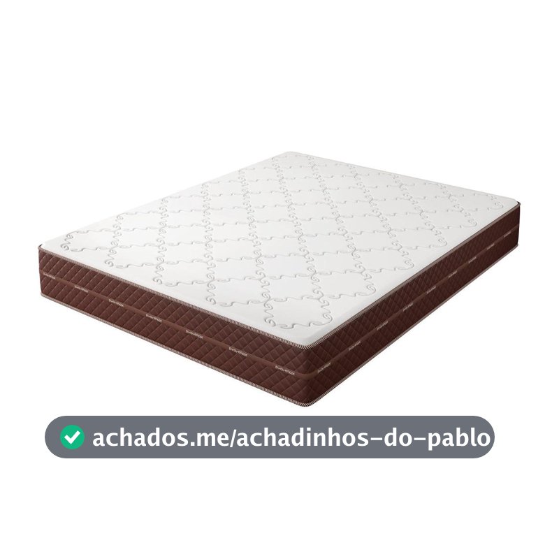 Colchão Queen Prorelax de Espuma D-65 24x158x198cm Diplomata - Colchão Queen Size - Magazine Sacafarelli