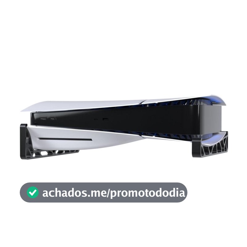 Suporte Stand Base Horizontal de Mesa Compatível com PlayStation 5 PS5 Slim Mídia Digital e Física