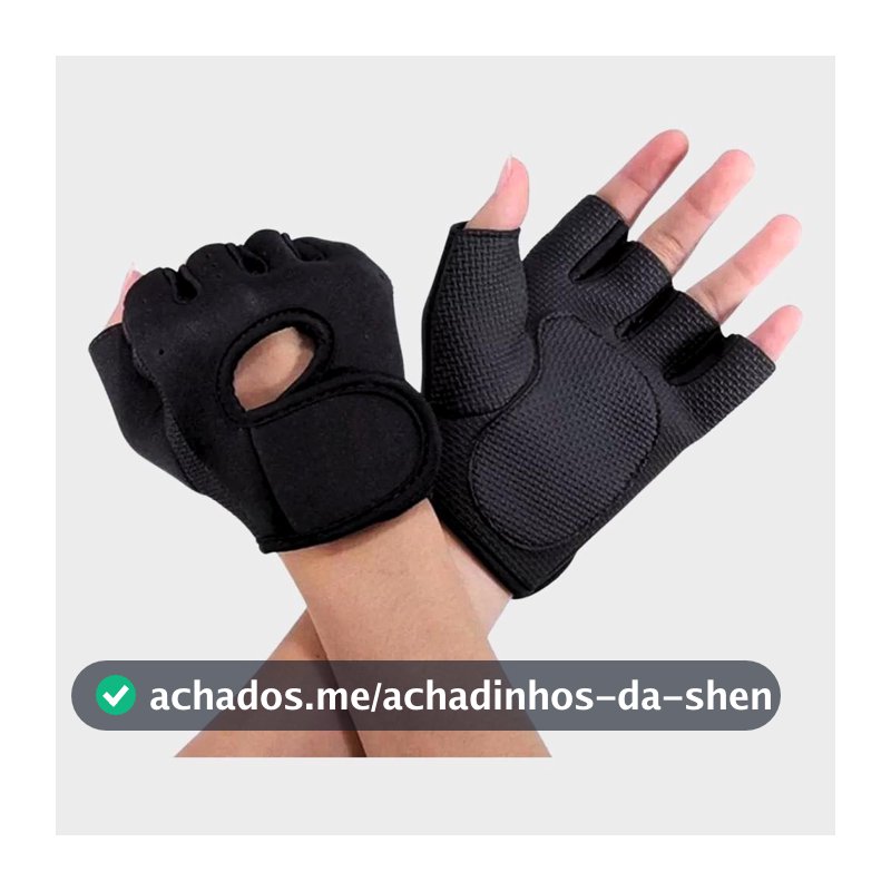 Luva De Academia Masculina E Feminina Par Proteção Treino Fitness Ajustável Para Exercícios Esporte - Mb Fit - Luva para Academia - Magazine Floquinho