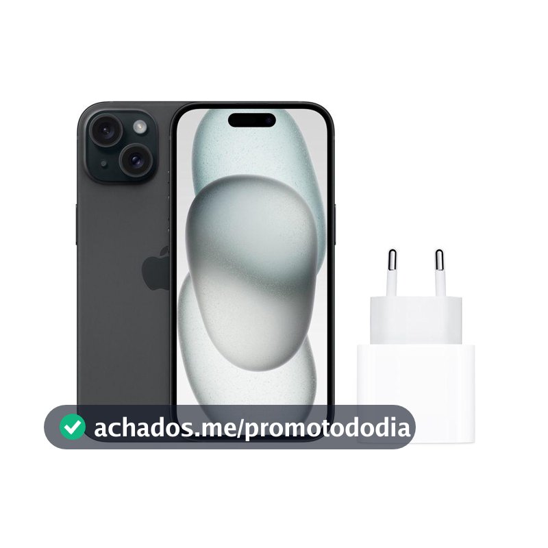 Smartphone Apple iPhone 15 128GB Preto