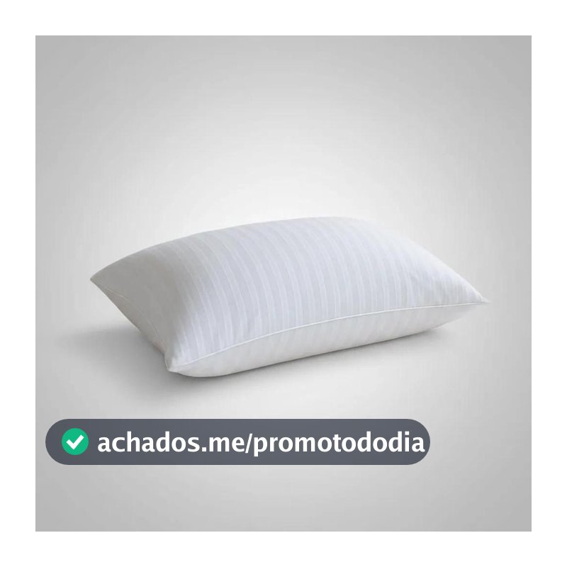Travesseiro Hotel 5 Estrelas 60x40 Toque de Pluma Extra Macio Confortável Médio Hipoalergênico