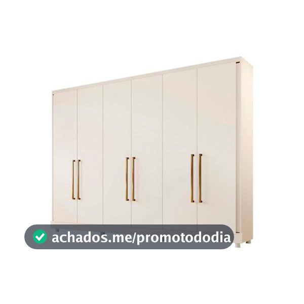 Guarda-roupa Casal 6 Portas 6 Gavetas Made Marcs Apollo - Guarda-Roupa / Roupeiro