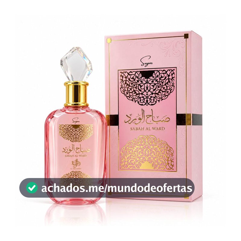 Perfume Arabe Al Wataniah Sabah al Ward Sugar 100ml Eau de Parfum