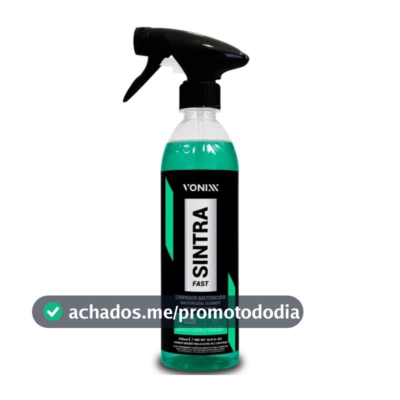 Sintra 500ml Vonixx Multilimpador Automotivo Bactericida Multiuso