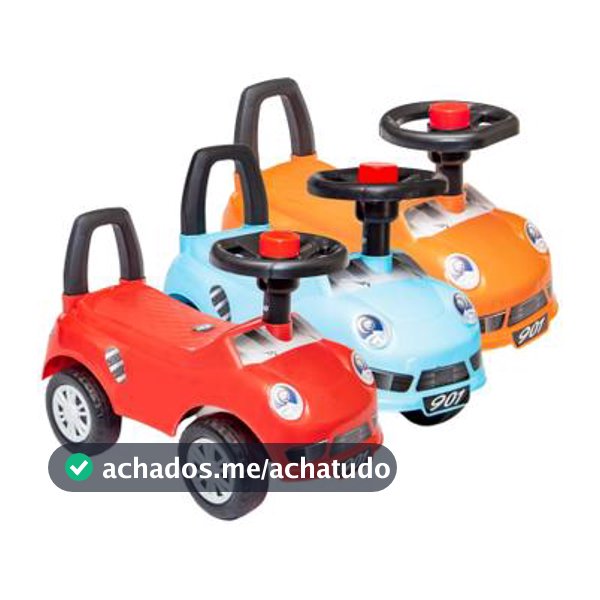 Triciclo Infantil de Passeio Andador Totoka Carrinho Bebê ATENTU - Mini Veículos - Magazine Aliadnestorch