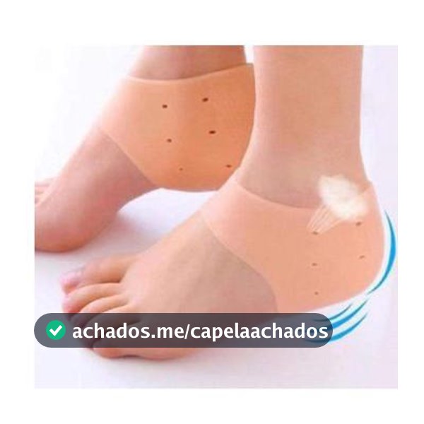 Par De Protetor Calcanhar Silicone Gel Macio Conforto Mulher Homem - Doctor Z - Protetor de Calcanhar / Calcanheira - Magazine Moniqueglima