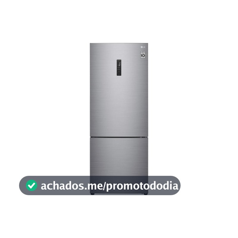 Geladeira/Refrigerador LG Frost Free Smart Inverse Prata 462L Inox Look GC-B569NLLM.APZFSBS - Geladeira / Refrigerador Inverse