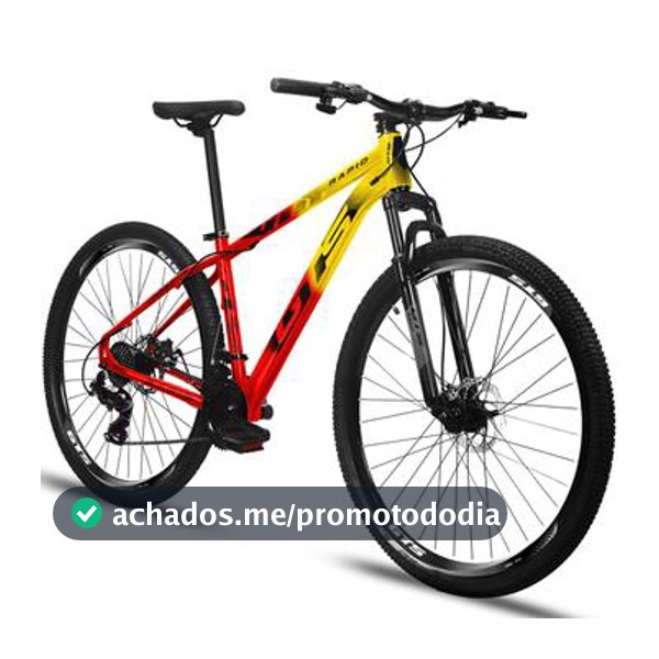 Bicicleta Aro 29 Gts Rapid Duo Aluminio 24 marchas Freio a Disco - Bicicleta - Magazine Sanjkmult