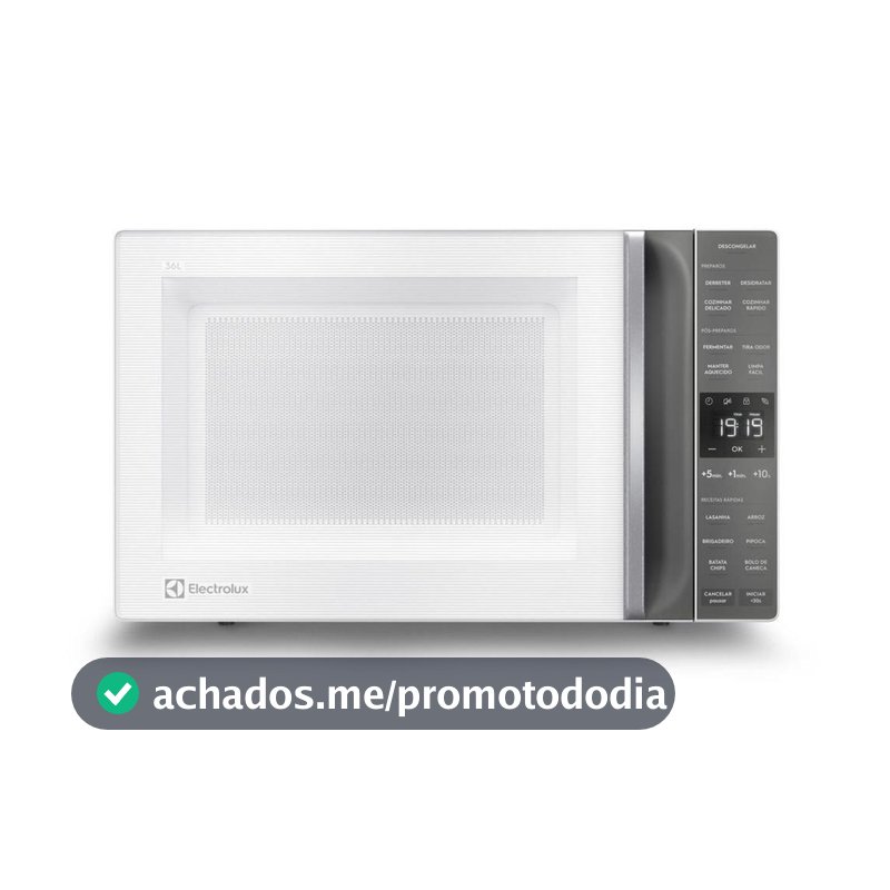 Microondas 36 Litros Electrolux ME36B Efficient 1600W Branco