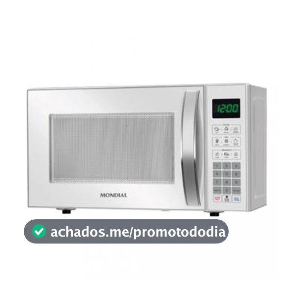 Micro-ondas Mondial MO-01-21-W 21L - Micro-ondas