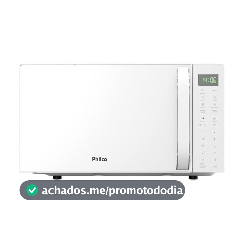 Micro-ondas Philco 20L Branco PMO24B